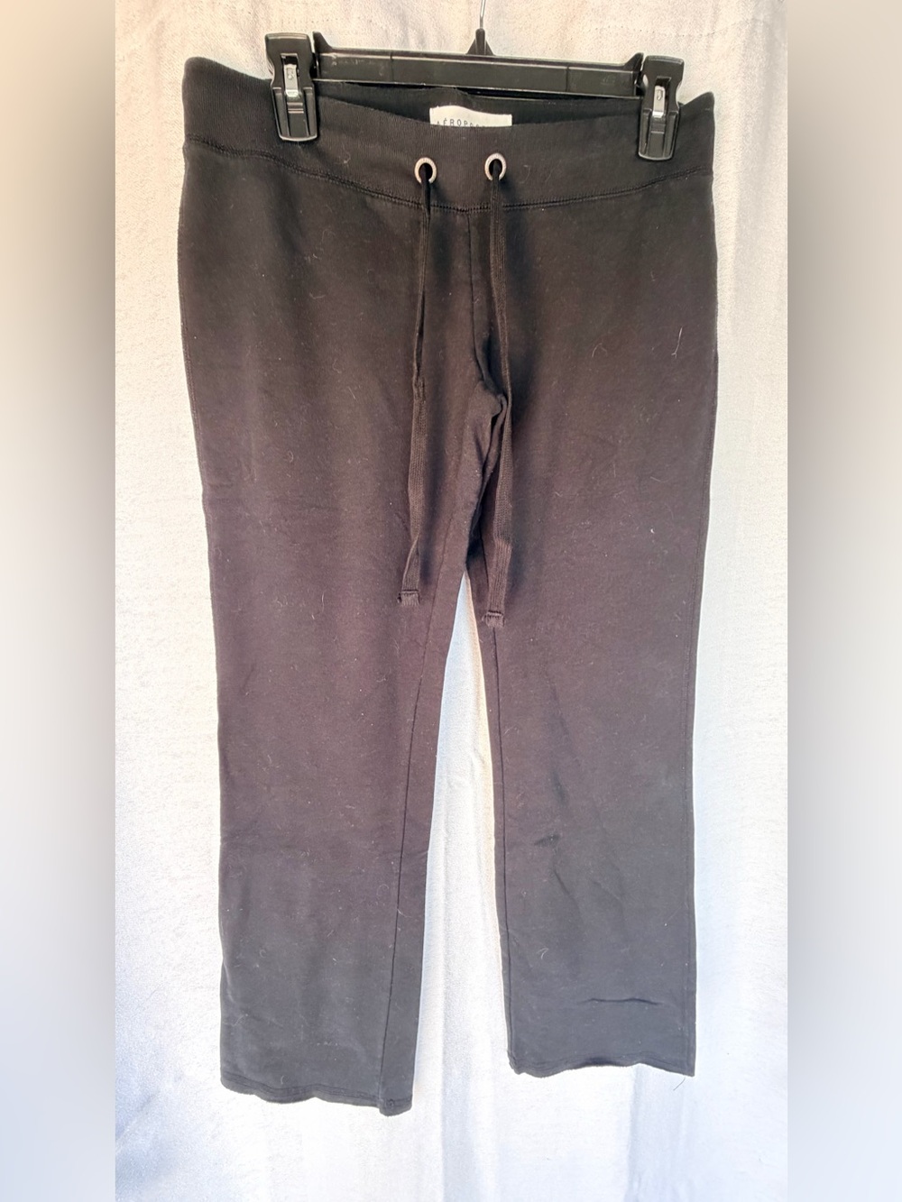 Aeropostale Women's Black Drawstring Joggers